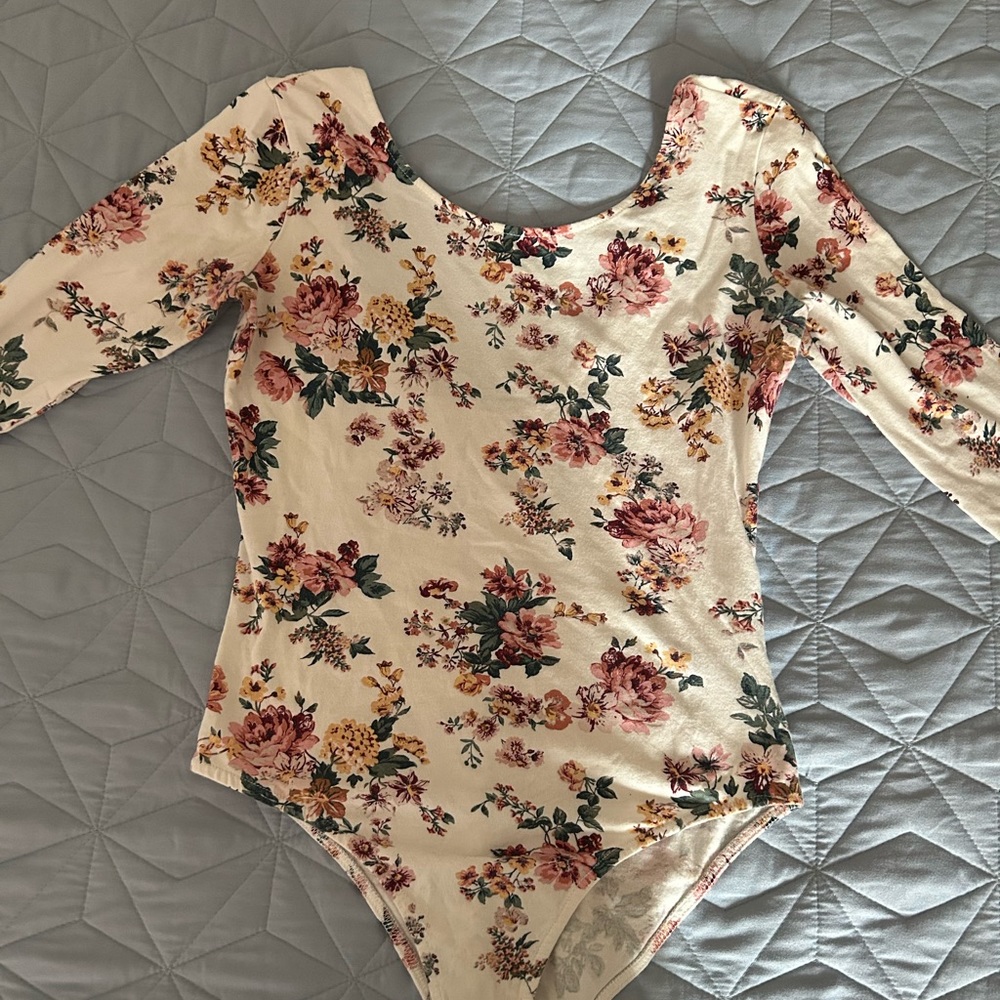 Floral bodysuit